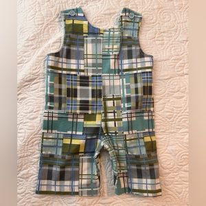 Funtasia! too flannel plaid onesie